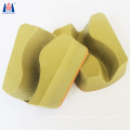 Diamond frankfurt magnesite block abrasive for marble slab polishing